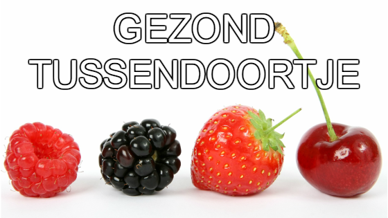 gezond tussendoortje