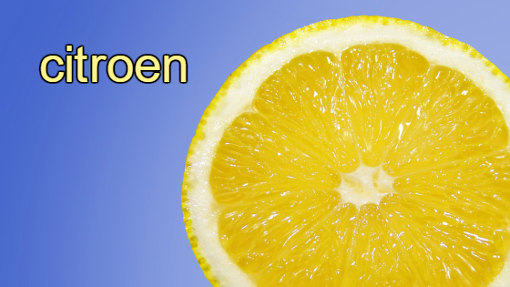 citroen vrucht