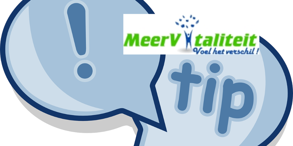 Meervitaliteit welzijn tip