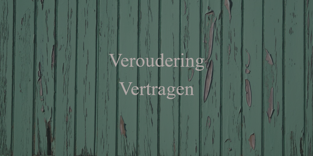 veroudering vertragen