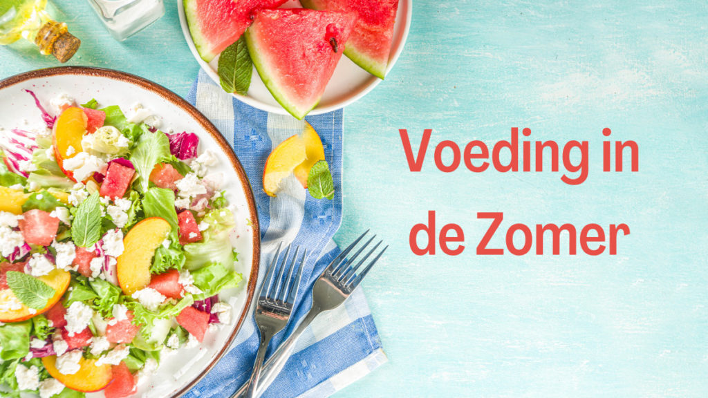 voeding in de zomer