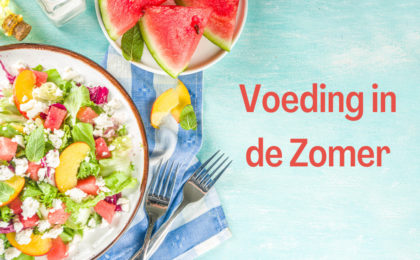 voeding in de zomer