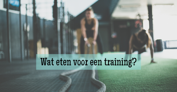 eten voor een training
